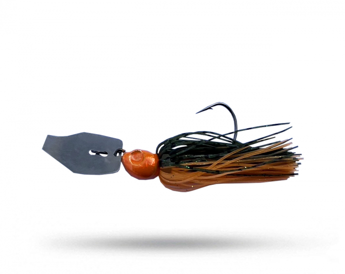 Man Cave Baits Skinny Chatterbaits 14 gr - Hot Craw i gruppen Fiskedrag / Chatterbaits, Jigs & Bladed Jigs hos Örebro Fiske & Outdoor AB (MCB Chatter 14 gr HotCraw)